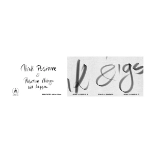 Vzorka fototapety Premium Canvas - Ako žiť? - Typografia, Afirmácia, Maxim - 100x30 cm