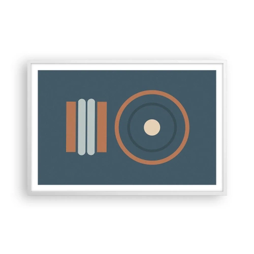 Plagát v bielom ráme - Podstata vecí - 91x61 cm