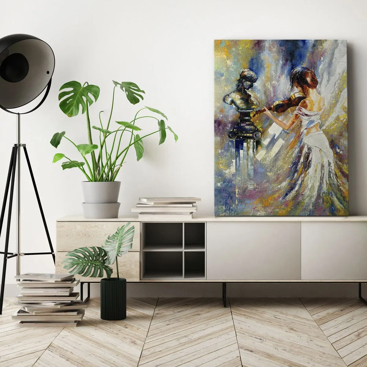 Obraz na plátne - Oživenie citom - 80x120 cm