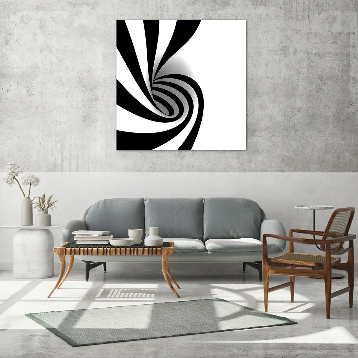 Obraz na skle - A predsa sa točí - 40x40 cm