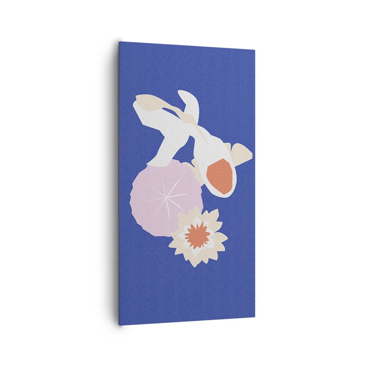 Obraz na plátne - Kompozícia kvetov a pukov - 65x120 cm