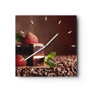 Nástenné hodiny - Život je sladký - 30x30 cm