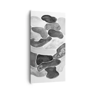 Obraz na plátne - Kamenistá abstrakcia - 65x120 cm