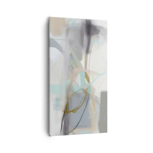 Obraz na plátne - Hmlistá abstrakcia - 55x100 cm