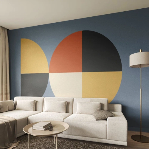 Samolepiaca Fototapeta Deluxe Sticker - Pozri a počítaj - Abstrakcia, Grafika, Moderné umenie - 200x140 cm