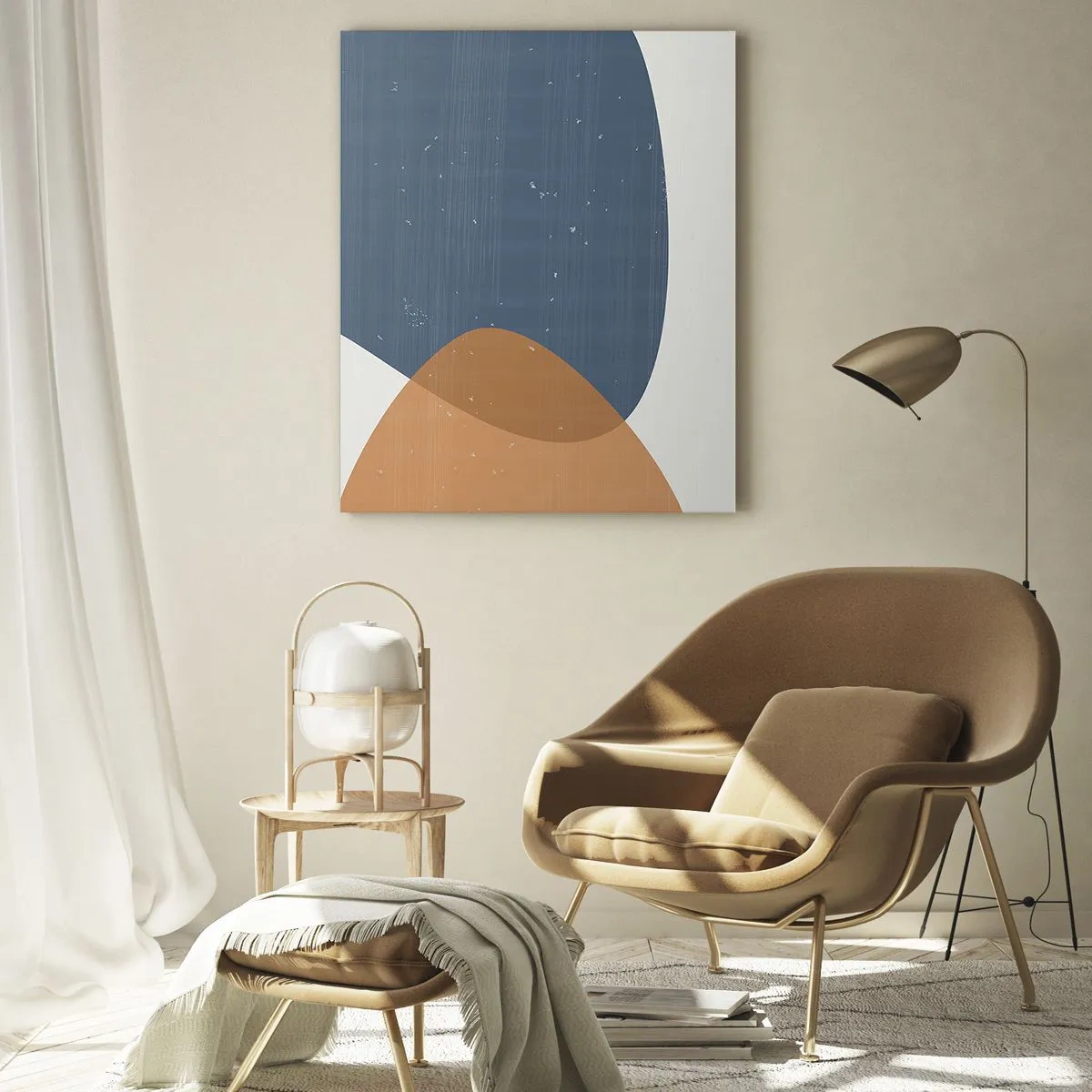Obraz na skle - Ovály a vplyvy - 80x120 cm