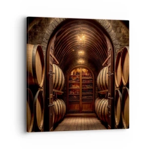Obraz na plátne - Nádherná pivnica - 40x40 cm