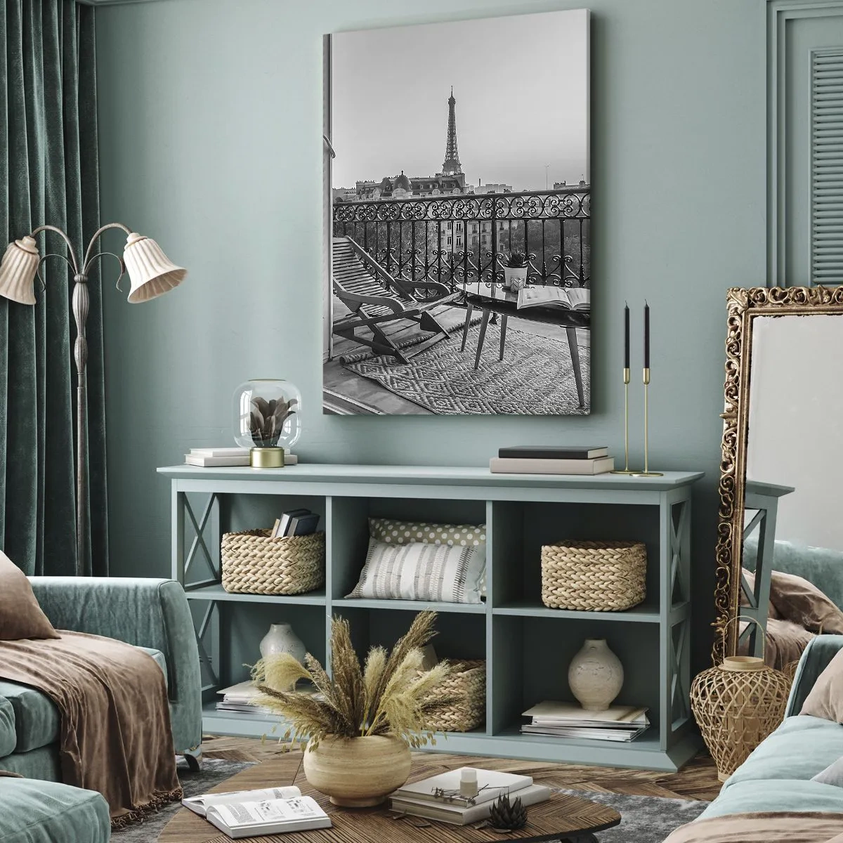 Obraz na plátne - Parížske popoludnie - 50x70 cm
