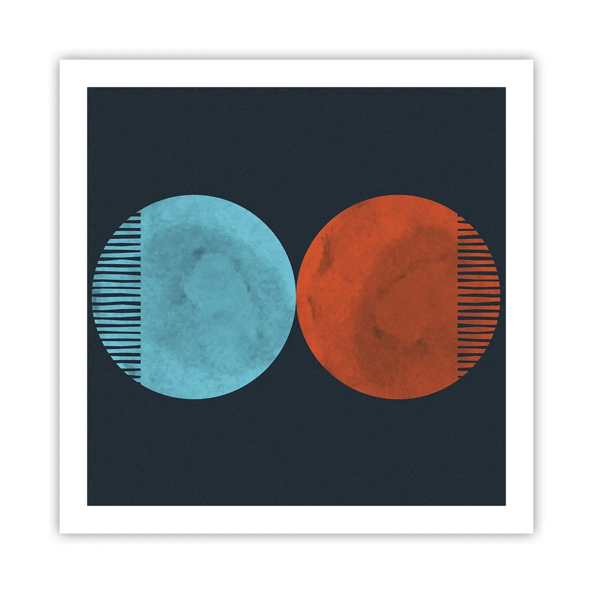 Plagát - Iba geometria? - 60x60 cm