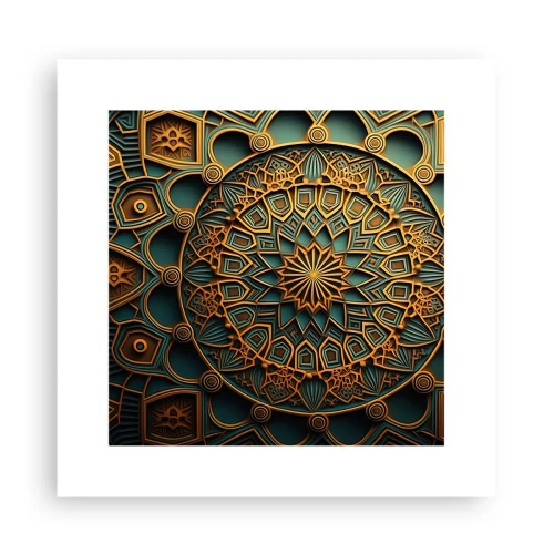 Plagát - V arabskom štýle - 30x30 cm