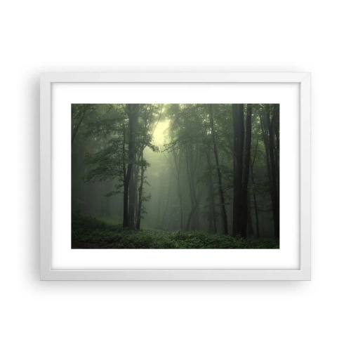 Plagát v bielom ráme - Než sa prebudí - 40x30 cm