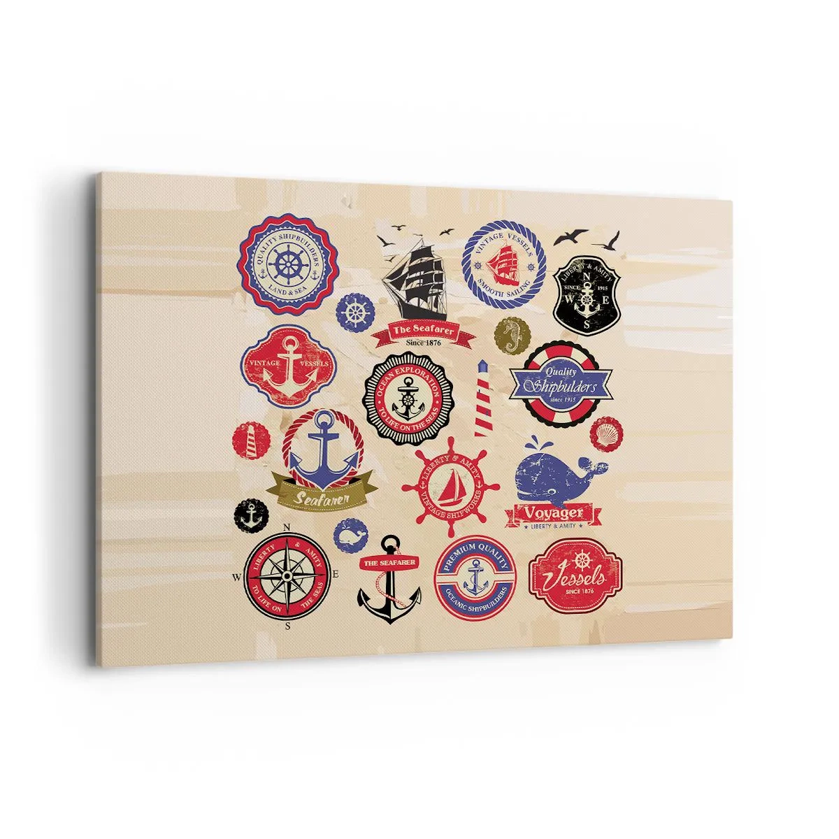 Obraz na plátne - Námornícke bratstvo - 100x70 cm