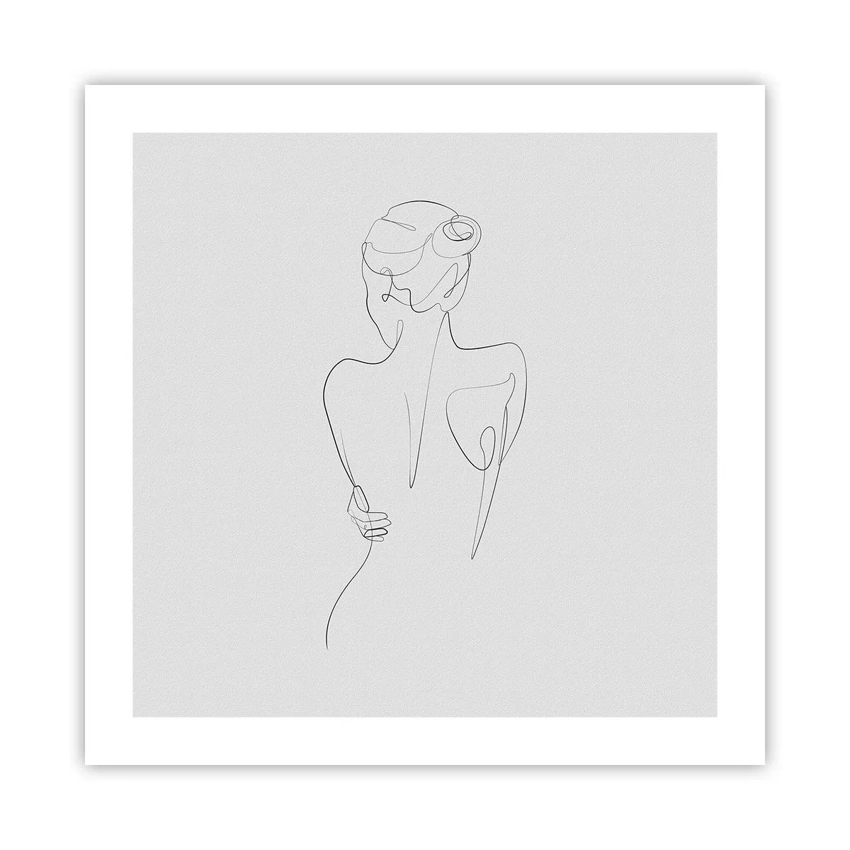 Plagát - Hudba tela - 50x50 cm