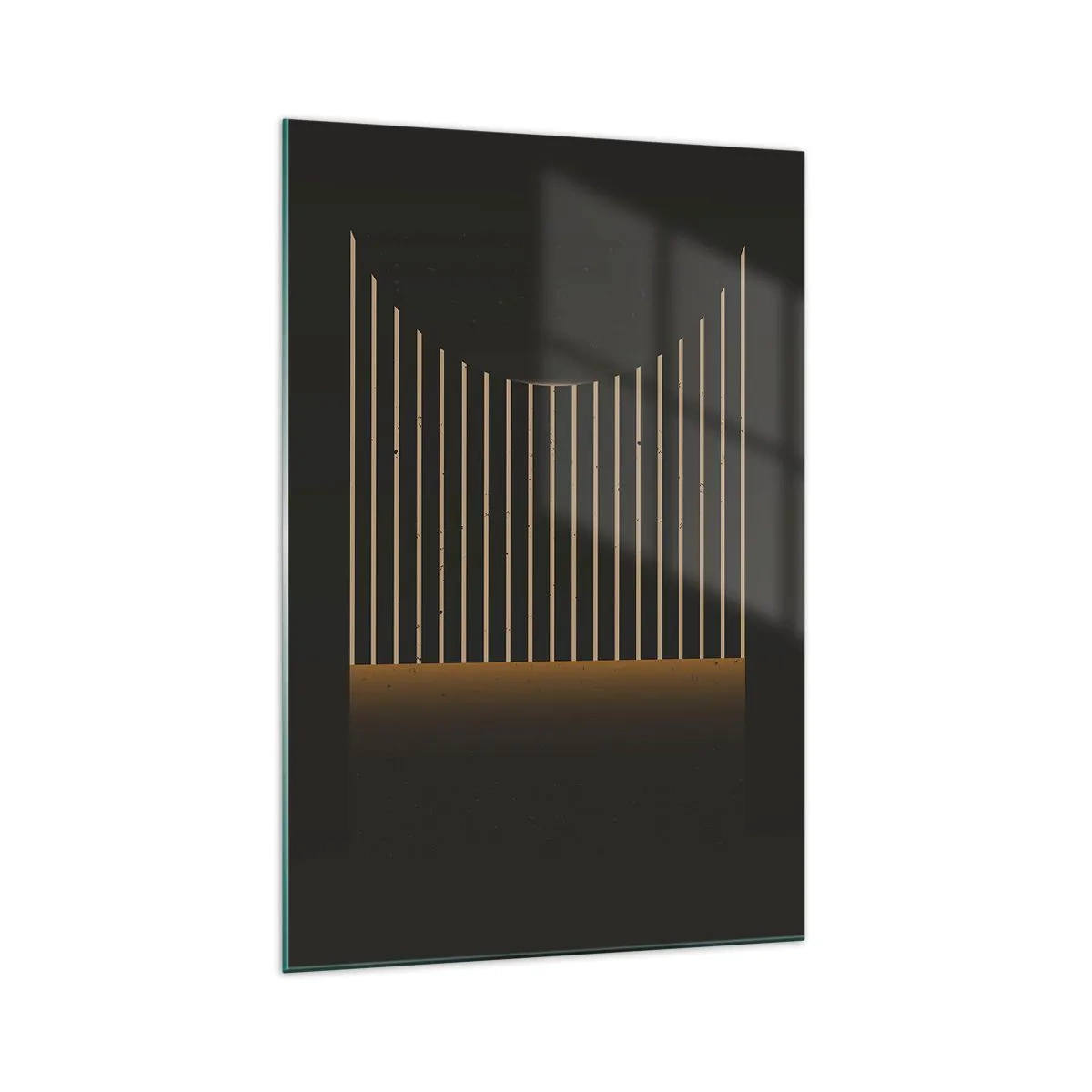 Obraz na skle - Preskúmať temnotu - 70x100 cm