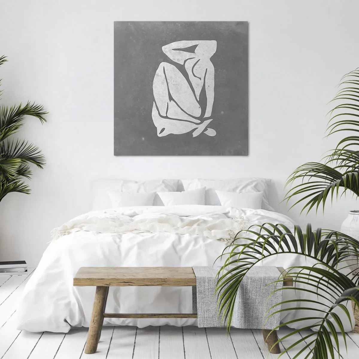 Obraz na plátne - V zádumčivosti - 70x70 cm