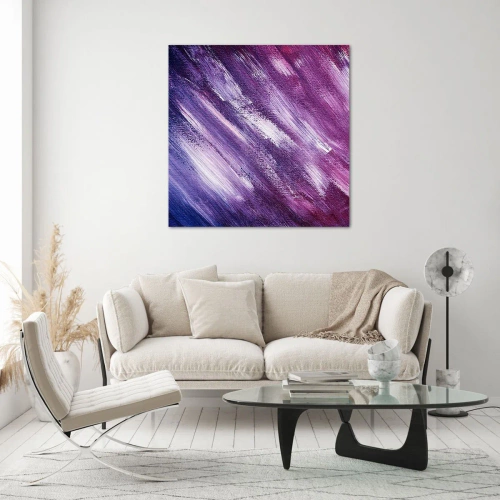 Obraz na skle - Keď fúka slnečný vietor - 70x70 cm