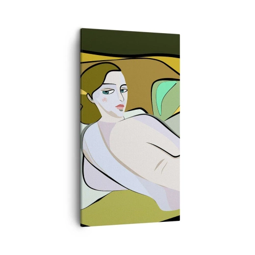 Obraz na plátne - Intímny portrét - 45x80 cm