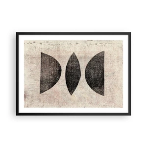 Plagát v čiernom ráme - Etnická abstrakcia - 70x50 cm