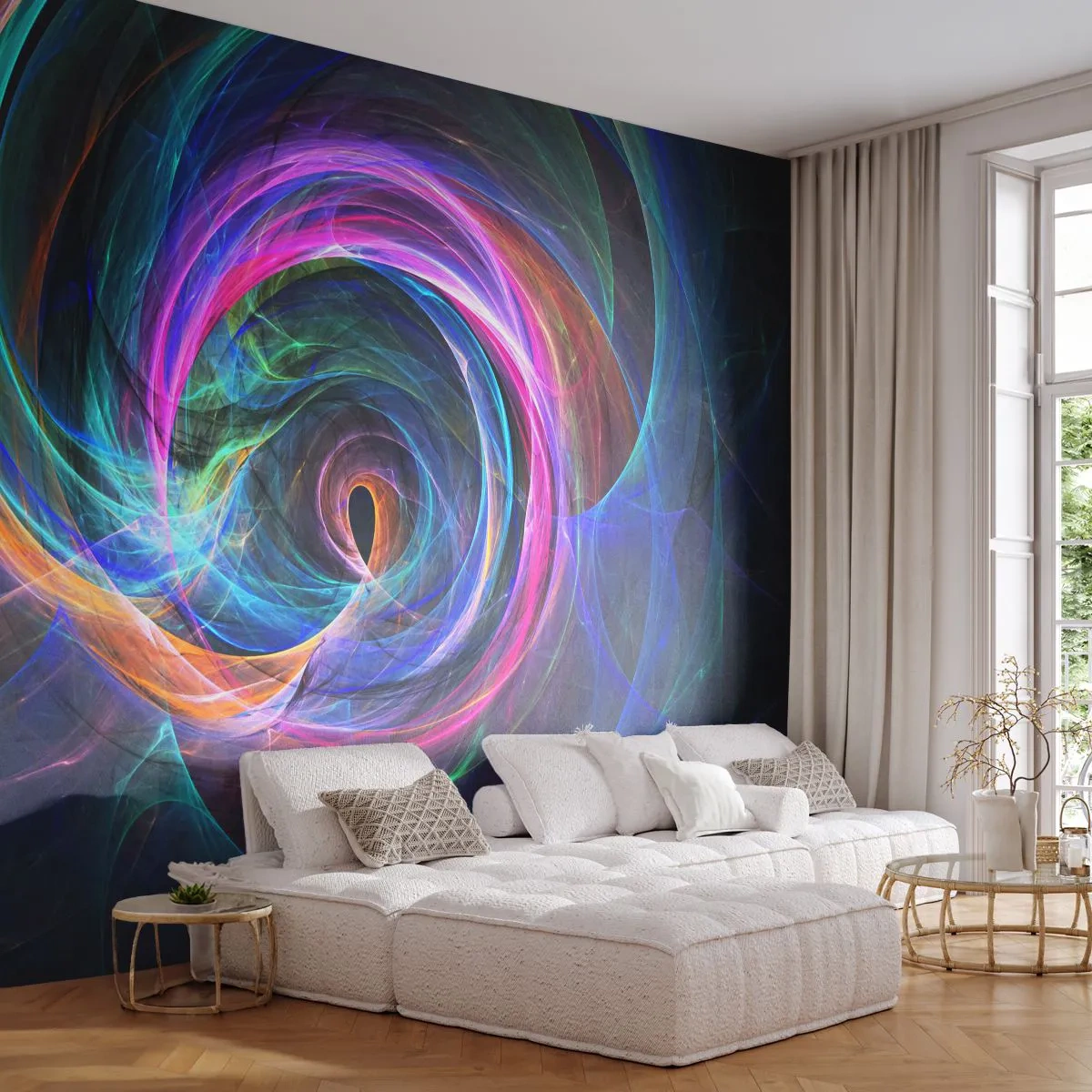 Fototapeta Standard Eco - Kam ma vedieš? - Abstrakcia, Kus, Vortex - 500x350 cm