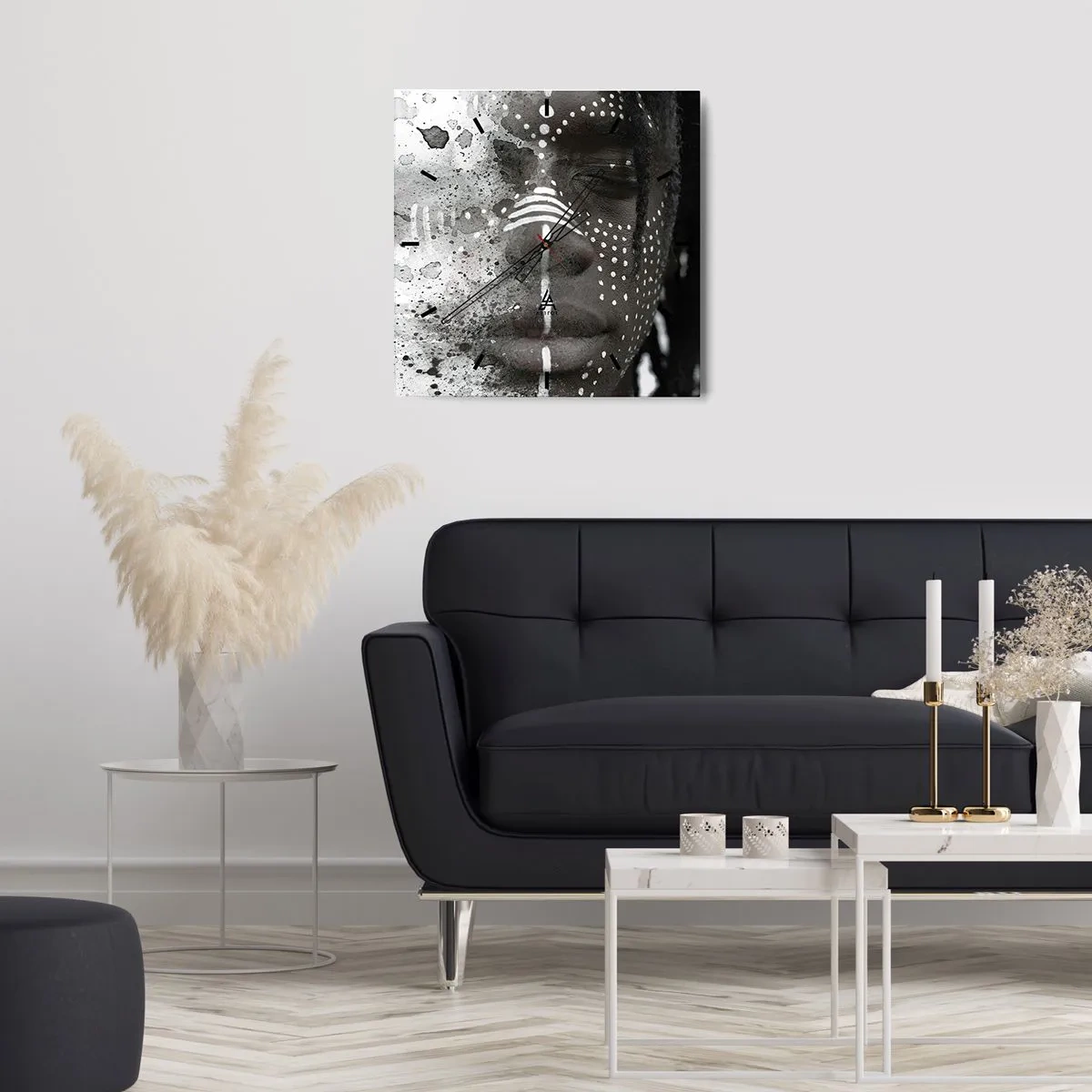 Nástenné hodiny - Objav pôvodného ducha - 30x30 cm