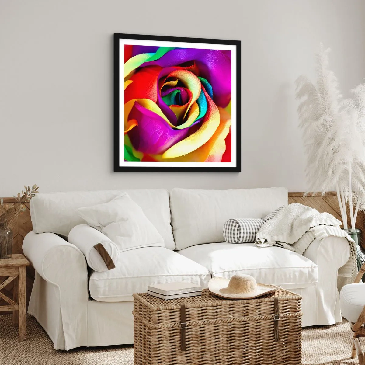 Plagát v čiernom ráme - To nie je možné - 50x50 cm