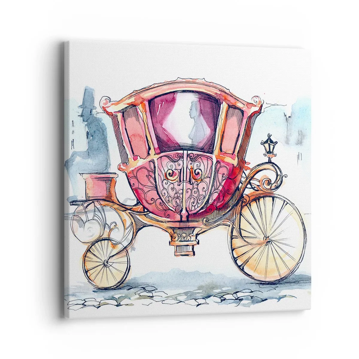 Obraz na plátne - Na svadbu alebo na ples? - 40x40 cm