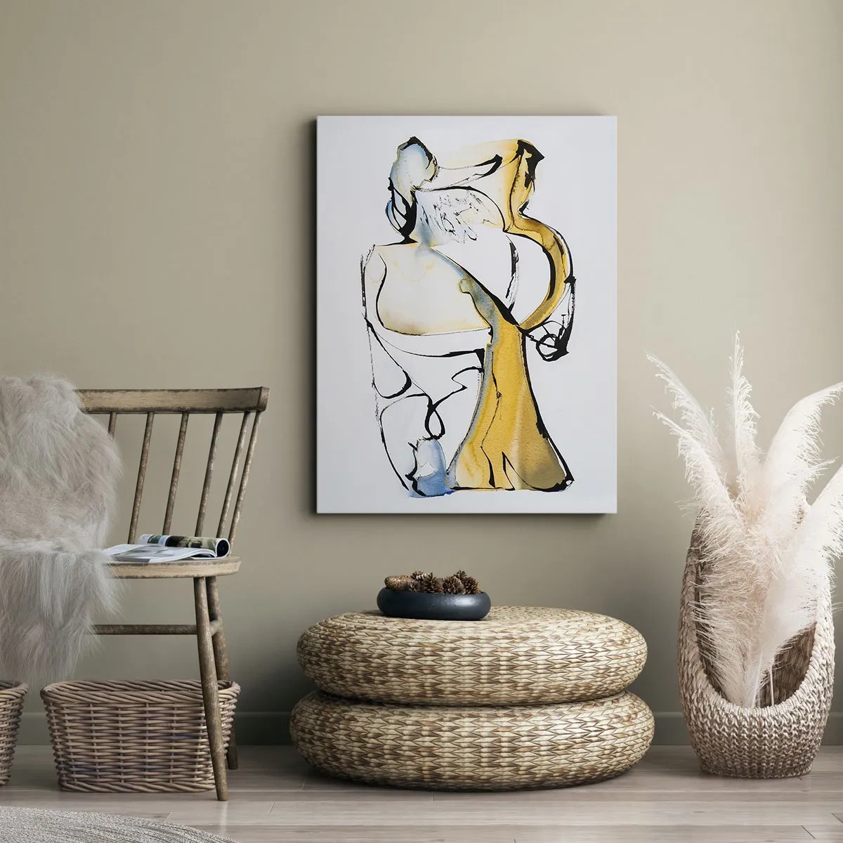 Obraz na plátne - Sklenená abstrakcia - 70x100 cm