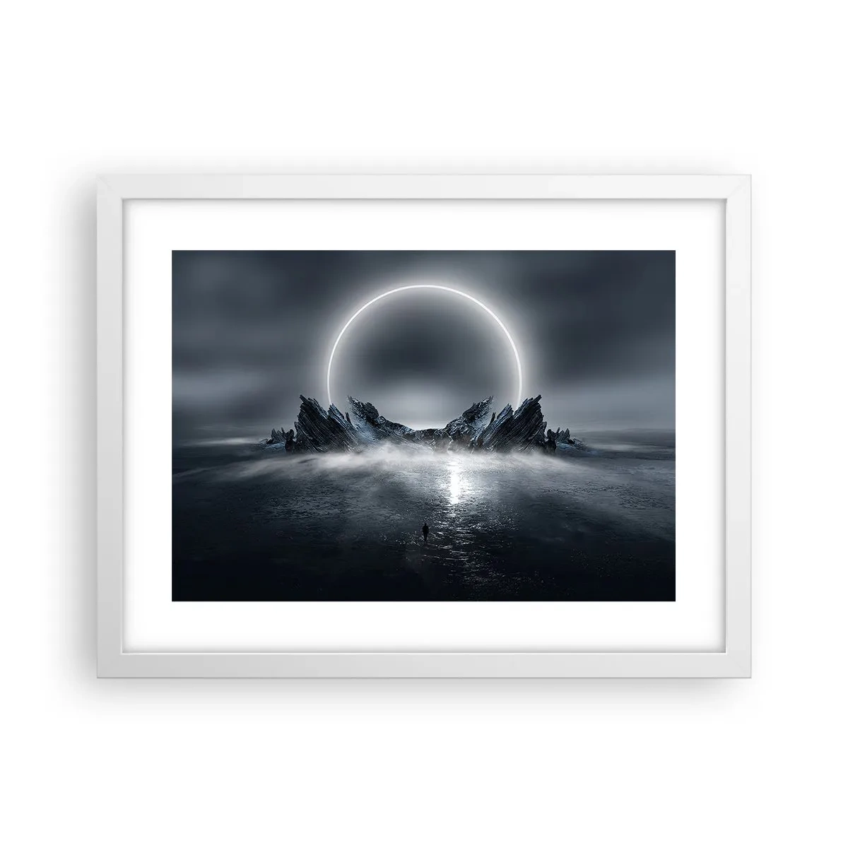 Plagát v bielom ráme - Finále príbehu - 40x30 cm