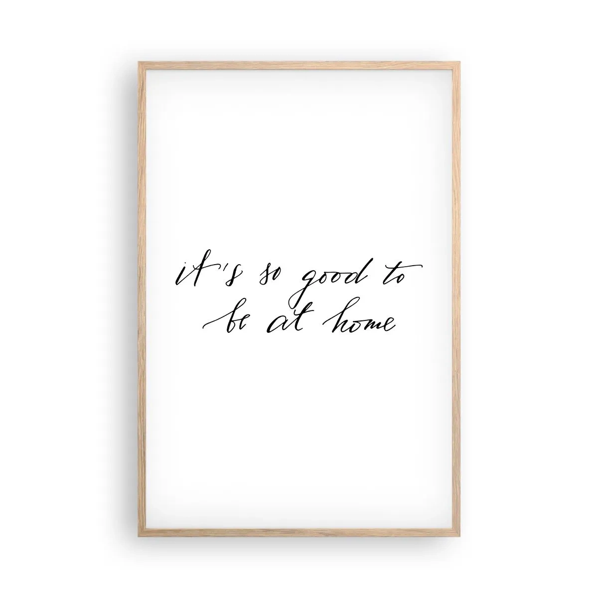 Plagát v ráme zo svetlého duba - Celá pravda - 61x91 cm