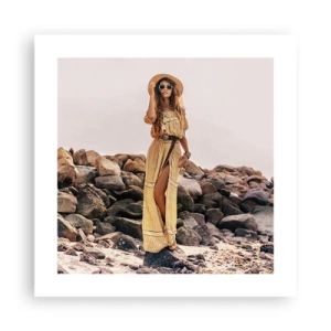 Plagát - Kúzlo kameňov - 40x40 cm