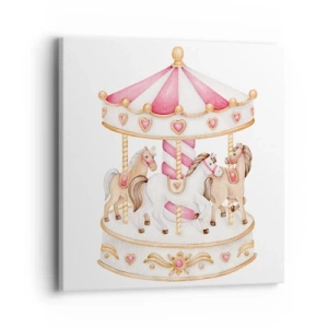 Obraz na plátne - Sladký svet detstva - 40x40 cm