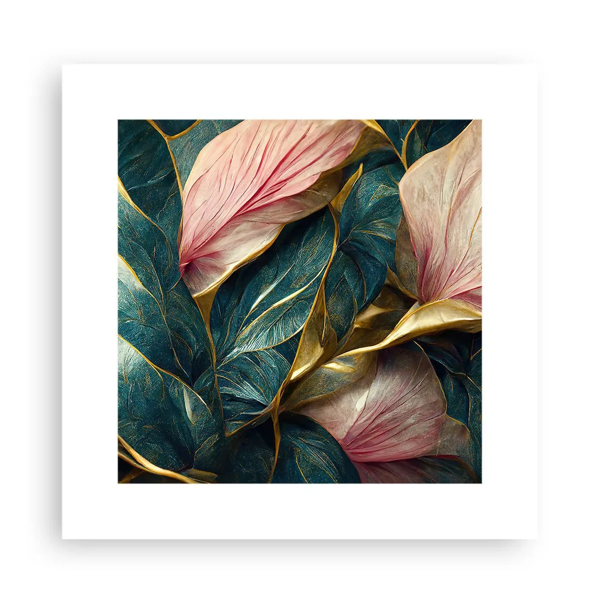 Plagát - Prirodzená elegancia a štýl - 30x30 cm