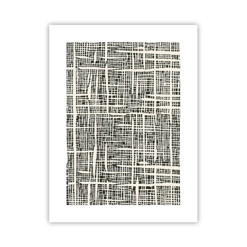 Plagát - Tkaná kompozícia - 30x40 cm