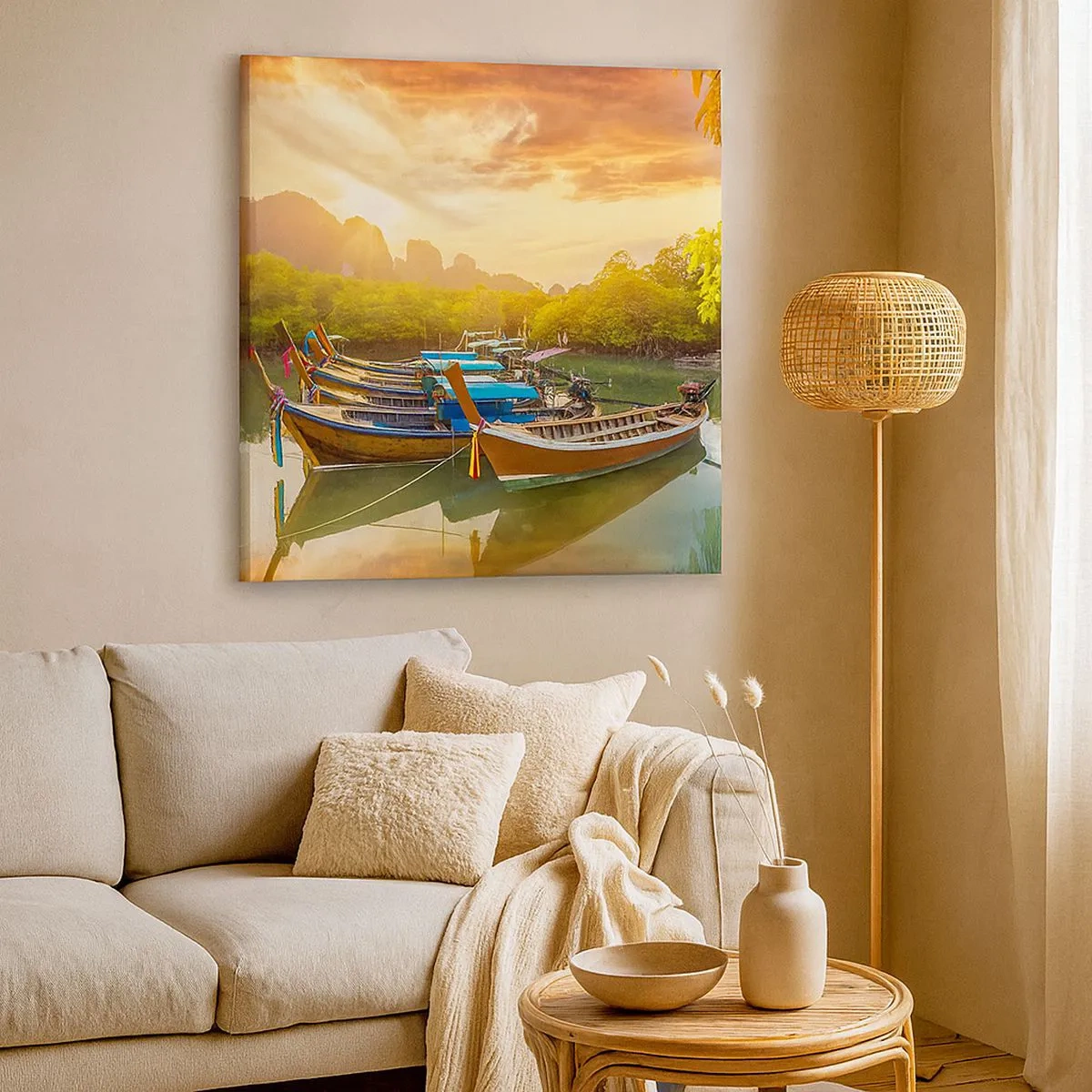 Obraz na plátne - Pred rušným dňom - 30x30 cm