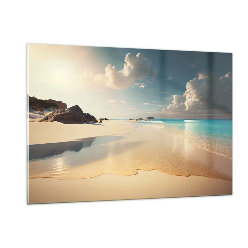 Obraz na skle - Vysnený deň - 120x80 cm