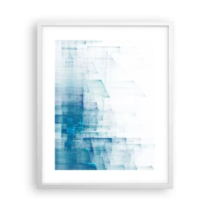 Plagát v bielom ráme - Ako sa stal priestor - 40x50 cm