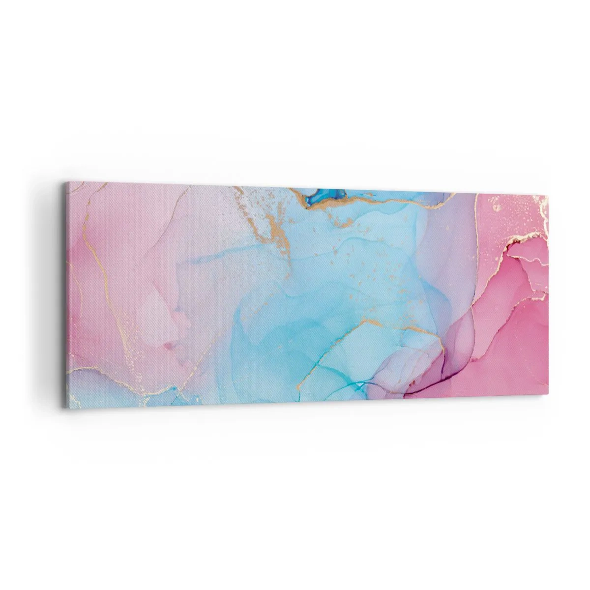 Obraz na plátne - Stretávanie a prelínanie - 120x50 cm