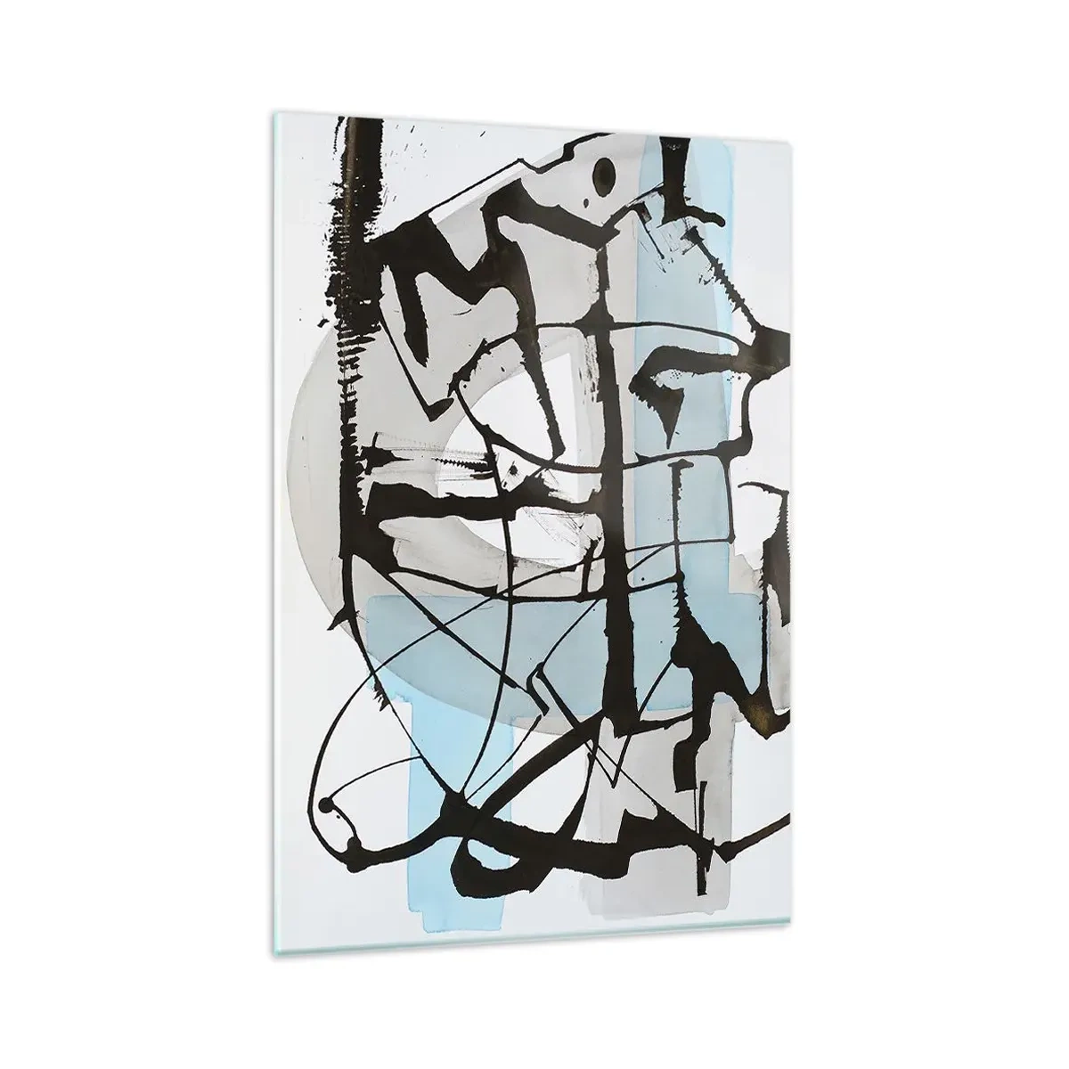 Obraz na skle - Aj napriek tomu modrý - 80x120 cm