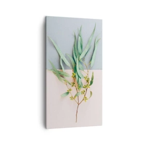 Obraz na plátne - Pastelová jemnosť - 45x80 cm