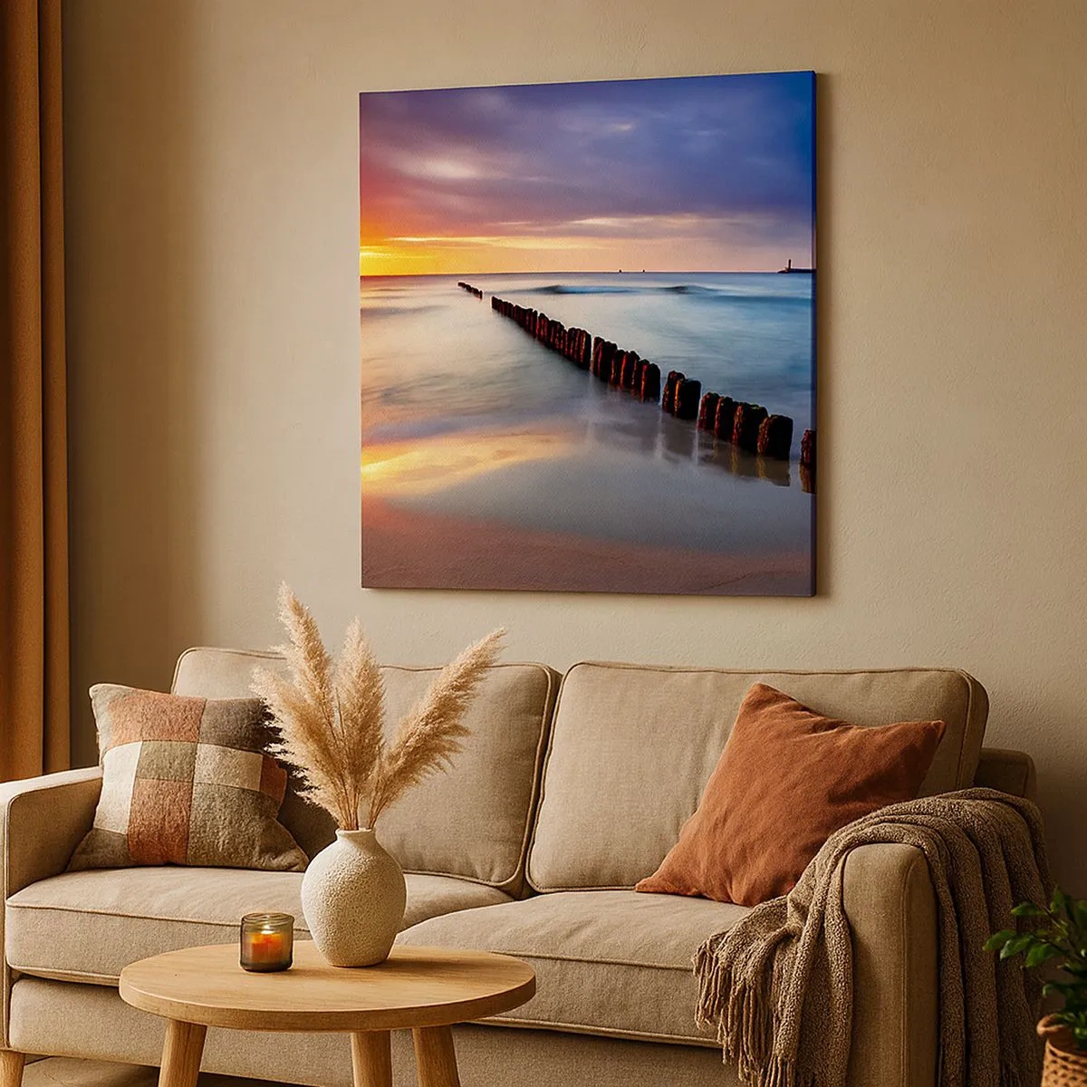 Obraz na plátne - Počúvaj ticho - 30x30 cm