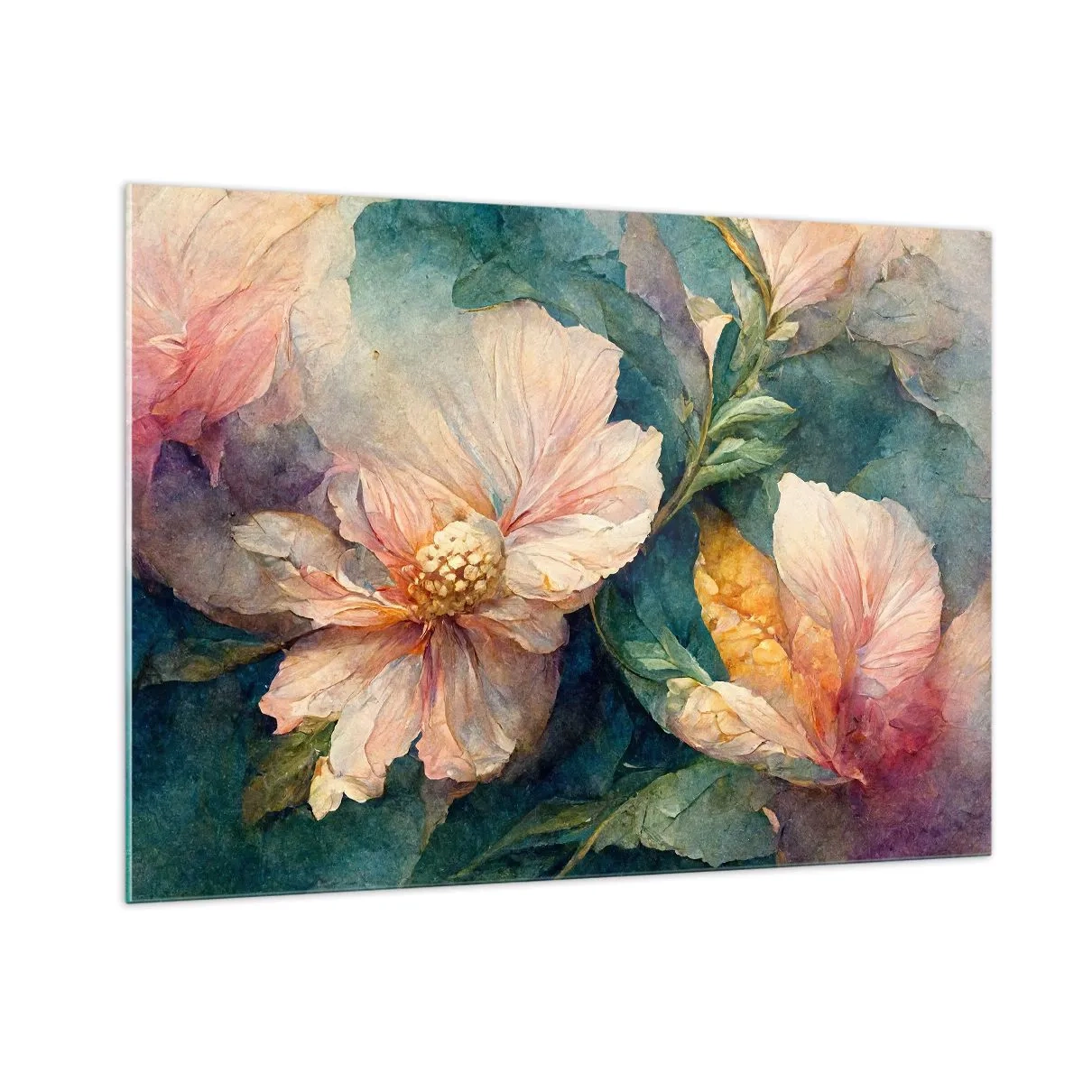 Obraz na skle - Číra subtílnosť - 100x70 cm