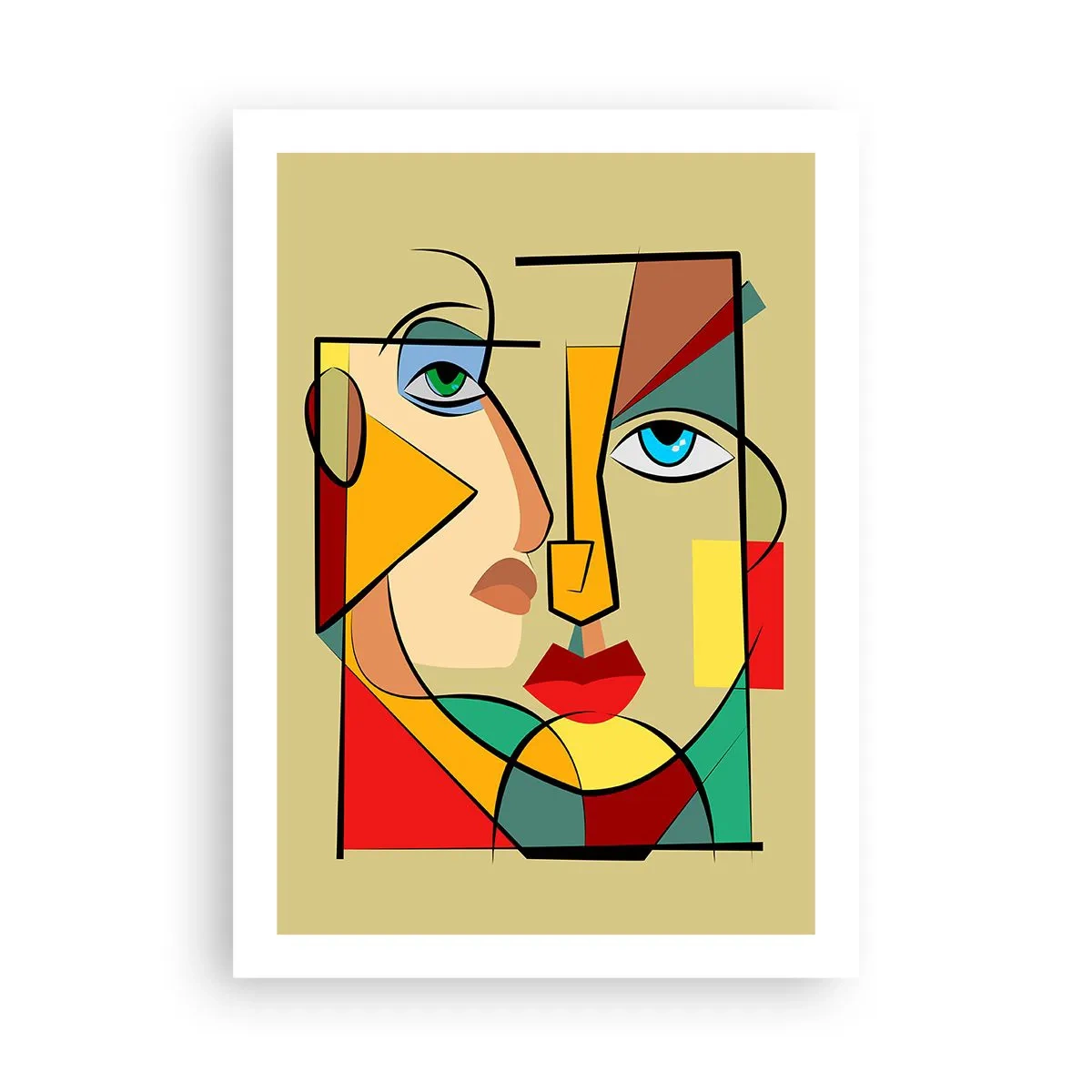 Plagát - Zhodný pár - 50x70 cm