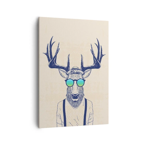 Obraz na plátne - A koho si čakal? - 50x70 cm