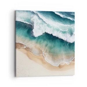 Obraz na plátne - Odveké stretnutie - 70x70 cm