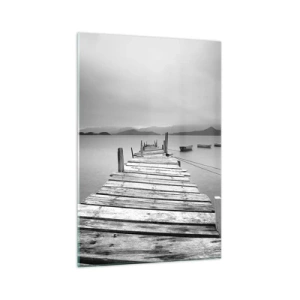 Obraz na skle - Za horami, za morom  - 70x100 cm