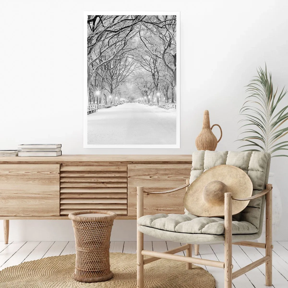 Plagát - Štyri ročné obdobia – zima - 50x70 cm