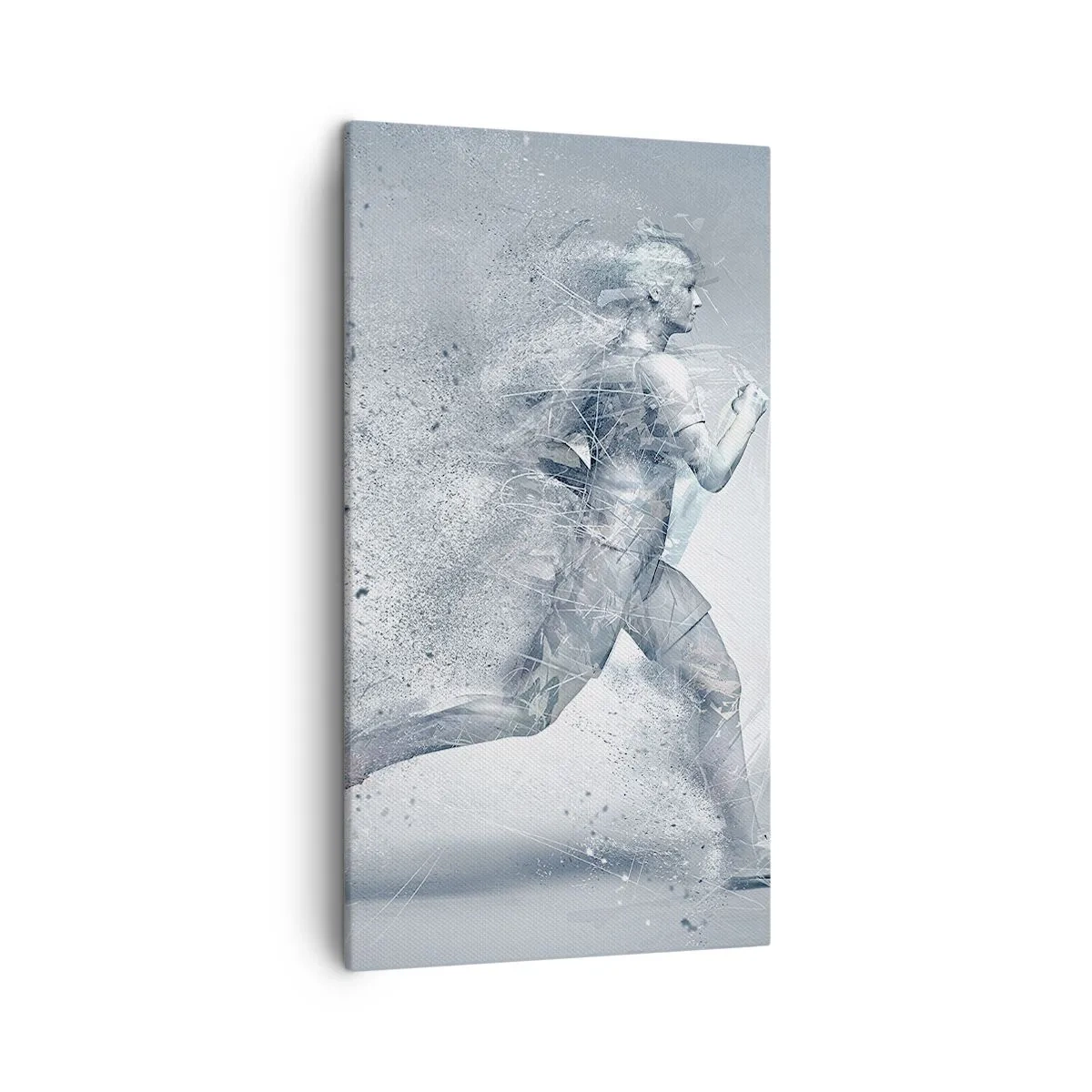 Obraz na plátne - Energia kryštalicky čistá - 45x80 cm