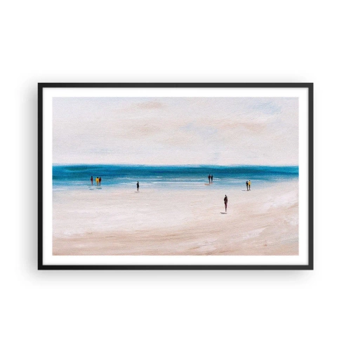 Plagát v čiernom ráme - Prirodzená potreba - 91x61 cm