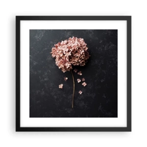 Plagát v čiernom ráme - Skutočne romantické znamenie - 40x40 cm