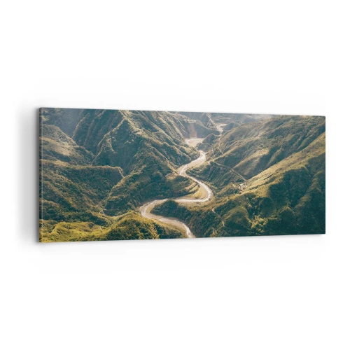 Obraz na plátne - Priamo zo srdca hôr - 100x40 cm